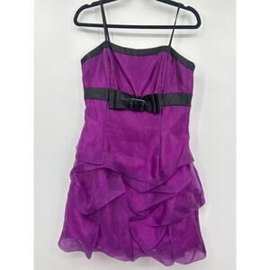 Vintage Jessica McClintock Gunne Sax Babydoll Mini Dress Size 11 HOCO Y2K Fairy